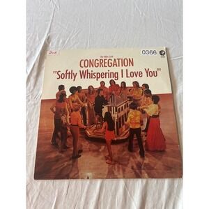 MGM Records Softly Whispering I Love You Vinyl LP 12" Black Good 1972 Pop